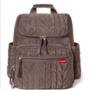 Skip Hop Latte Diaper Backback Bag